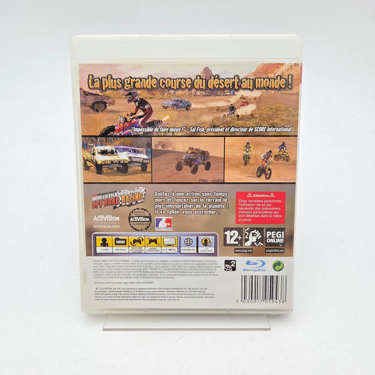SCORE INTERNATIONAL BAJA 1000 OFF ROAD RACING - PLAYSTATION 3 - Strike Games