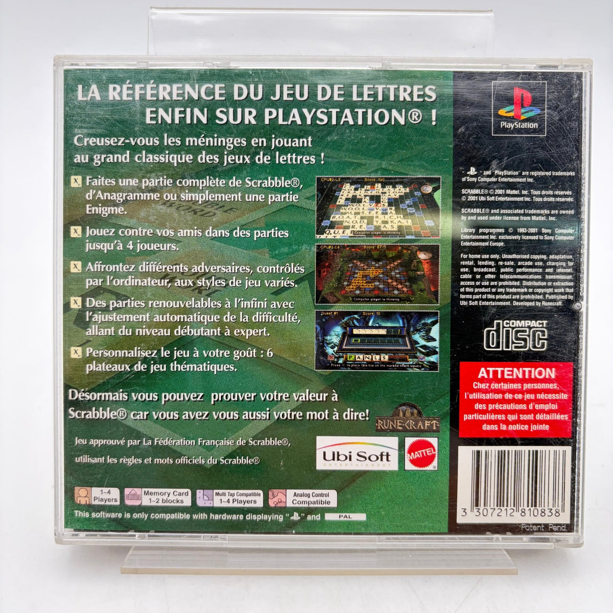 SCRABBLE - PLAYSTATION 1 - Strike Games