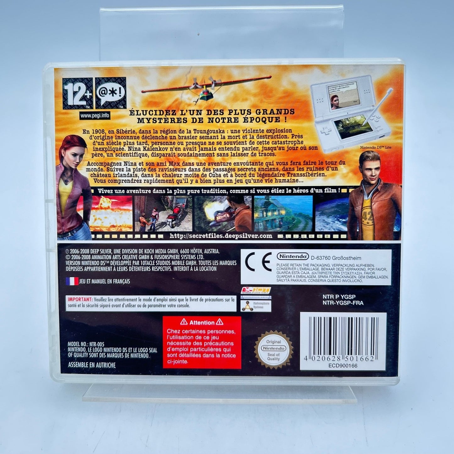 SECRET FILES TUNGUSKA - NINTENDO DS - Strike Games