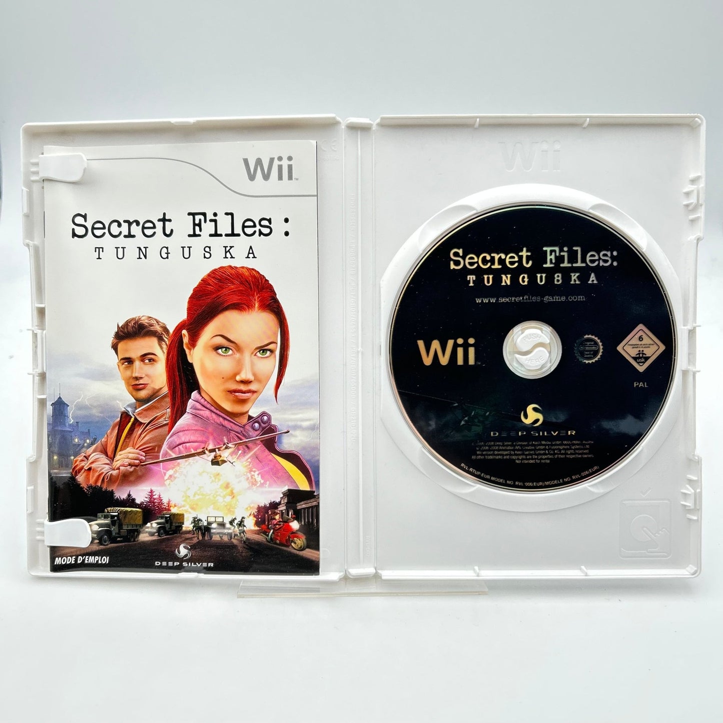 SECRET FILES TUNGUSKA - WII - Strike Games