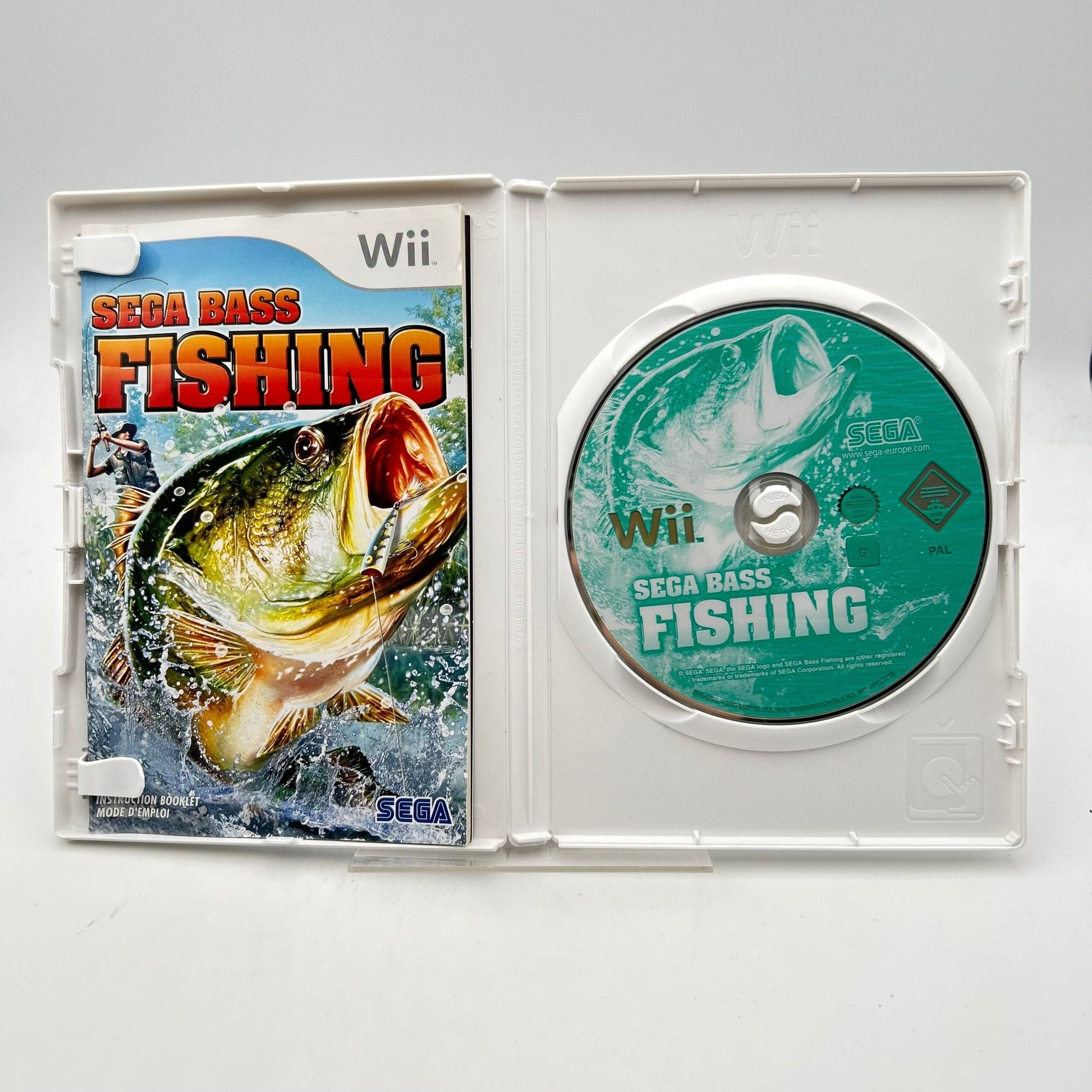 SEGA BASS FISHING - WII - Strike Games