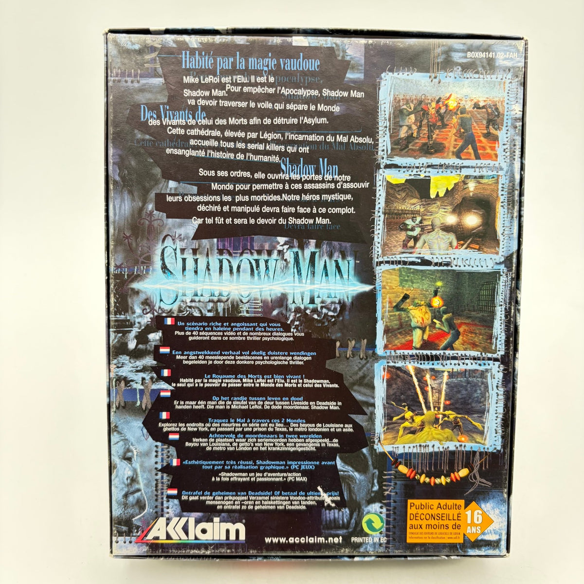 SHADOW MAN - PC BIG BOX - Strike Games