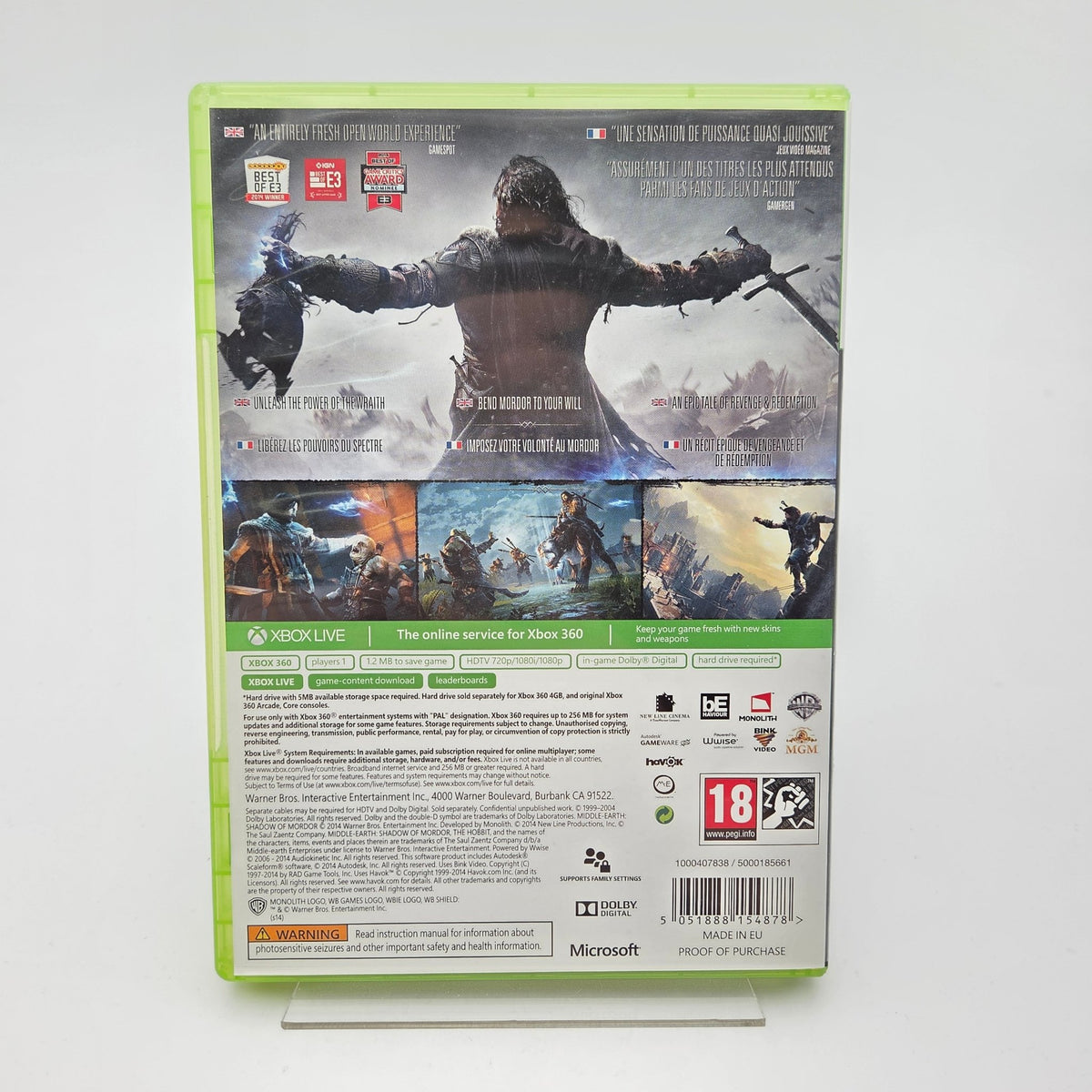 Shadow of Mordor - Xbox 360 - Strike Games