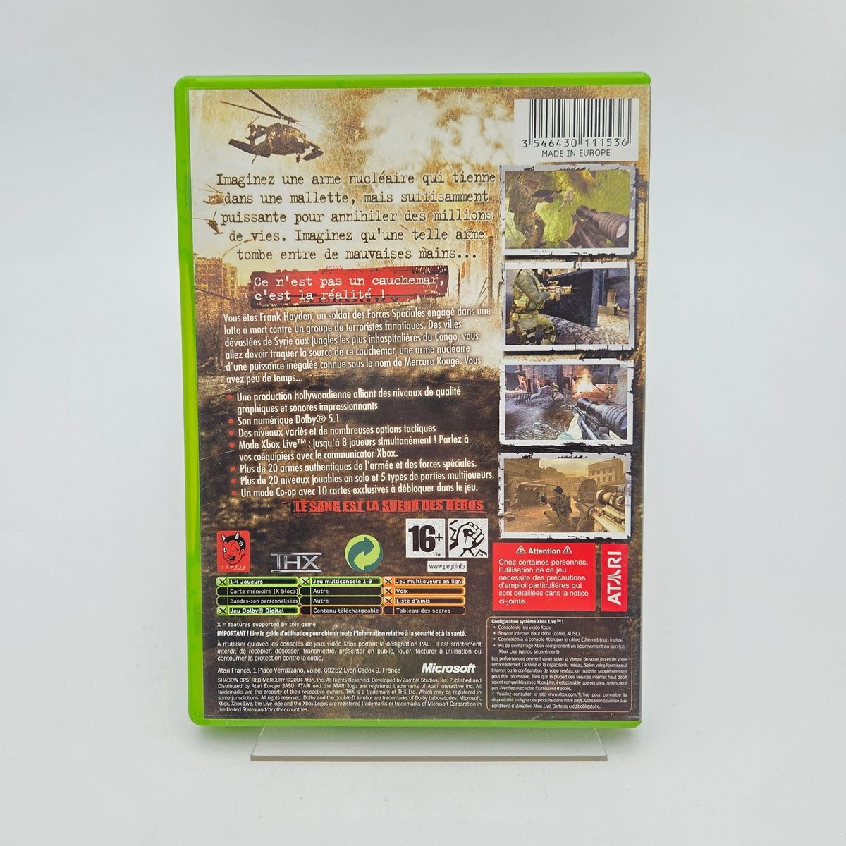 SHADOW OPS RED MERCURY - XBOX - Strike Games