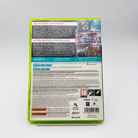 SHERLOCK HOLMES CRIMES AND PUNISHMENTS - XBOX 360 - Strike Games