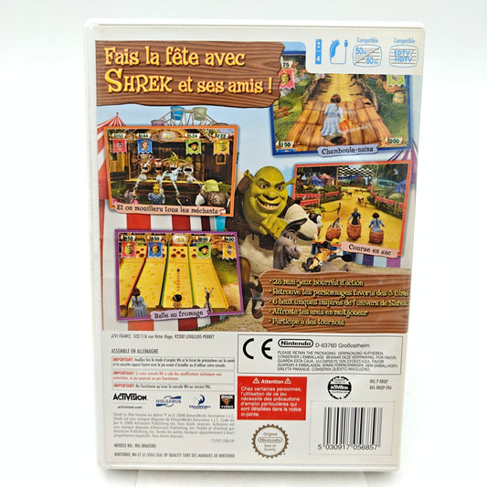 SHREK : LA FÊTE FORAINE EN DÉLIRE – MINI-JEUX - NINTENDO WII - Strike Games