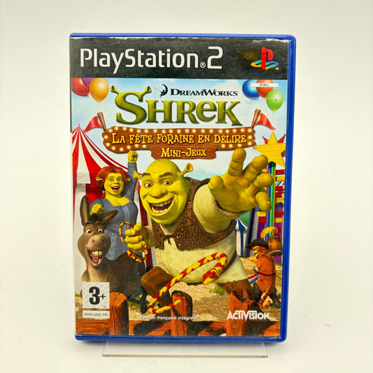SHREK LA FÊTE FORAINE EN DÉLIRE MINI-JEUX - PLAYSTATION 2 - Strike Games