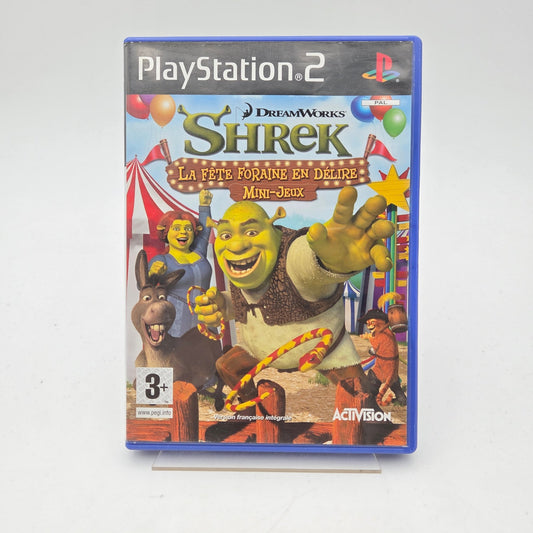 SHREK LA FETE FORAINE EN DELIRE - PLAYSTATION 2 - Strike Games