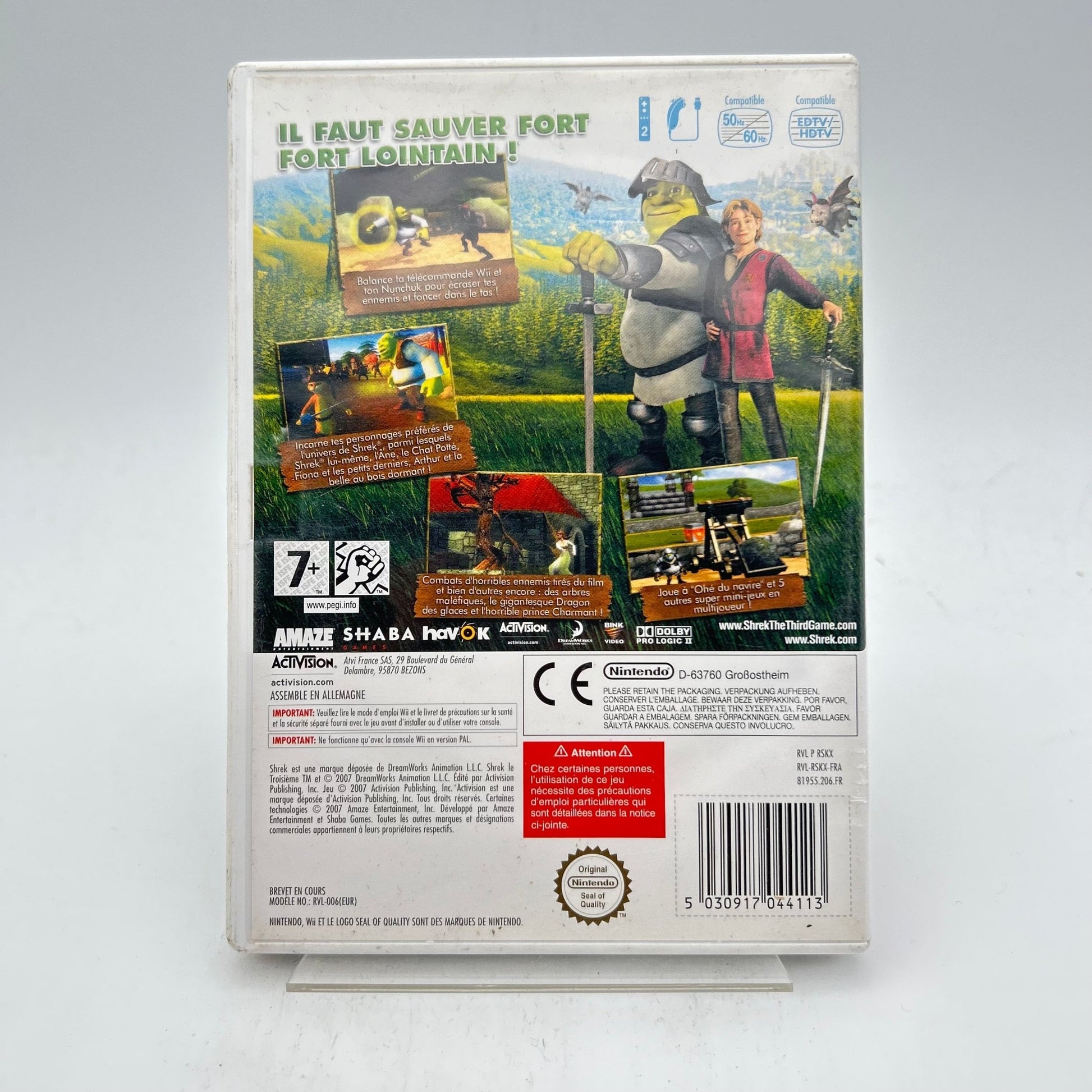SHREK LE TROISIEME - WII - Strike Games