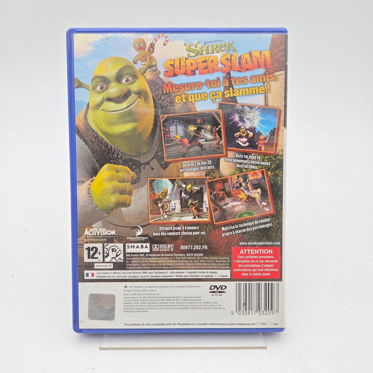 SHREK SUPERSLAM - PLAYSTATION 2 - Strike Games