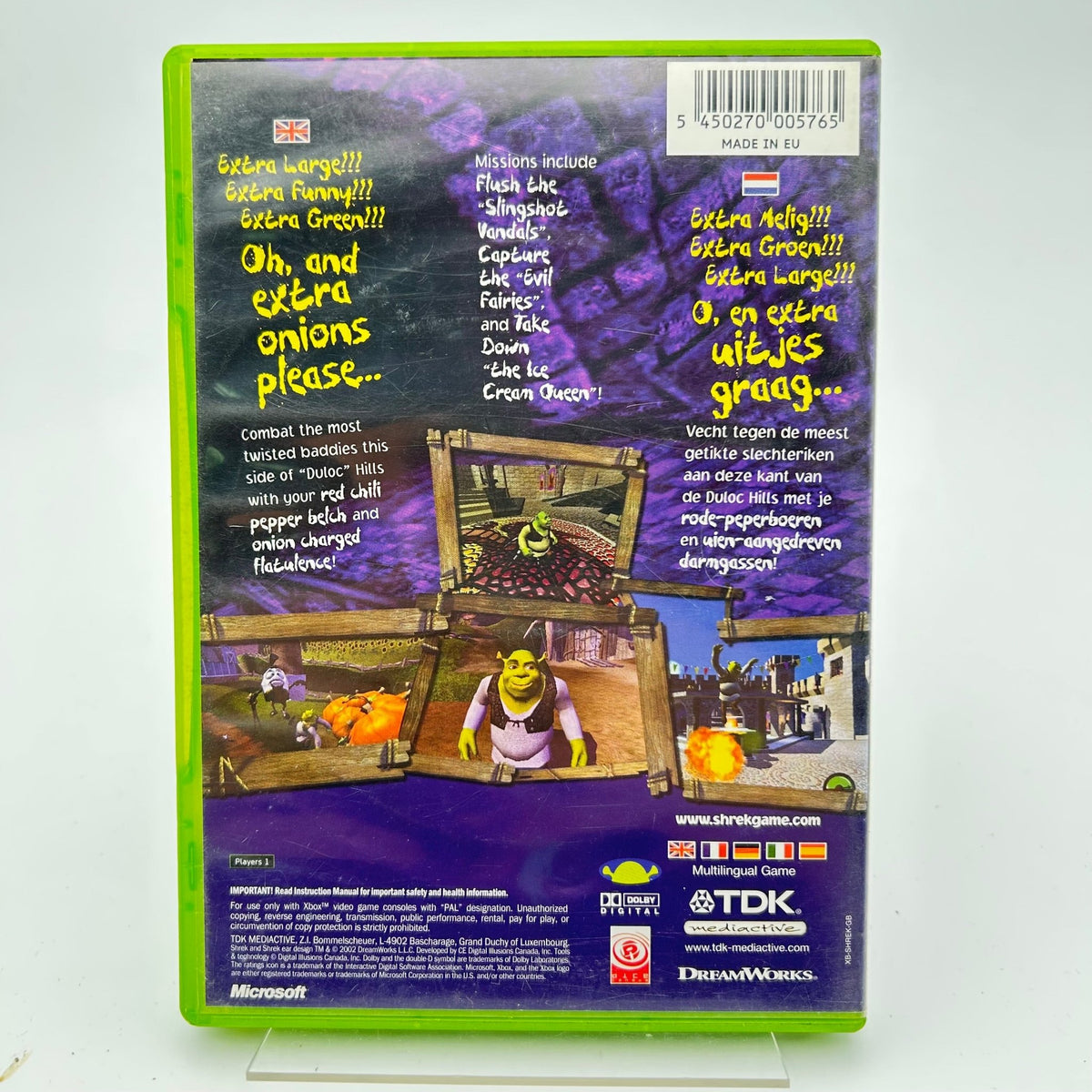 SHREK - XBOX - Strike Games