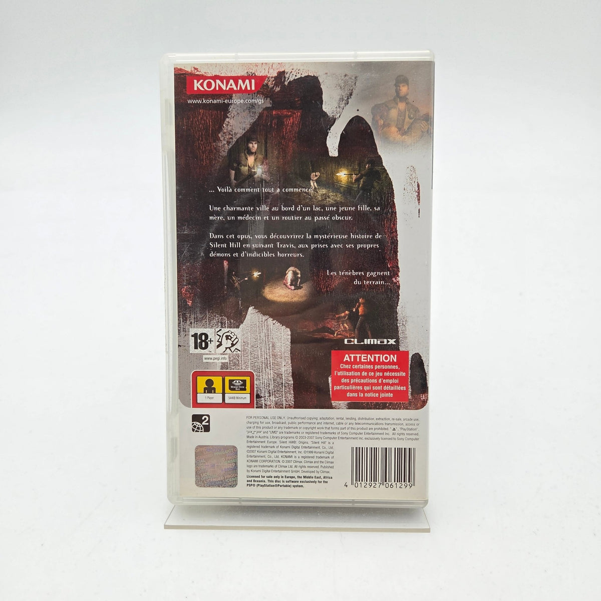 SILENT HILL ORIGINS - PLAYSTATION PORTABLE - Strike Games