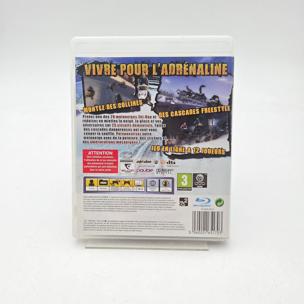 SKI-DOO SNOWMOBILE CHALLENGE - PLAYSTATION 3 - Strike Games