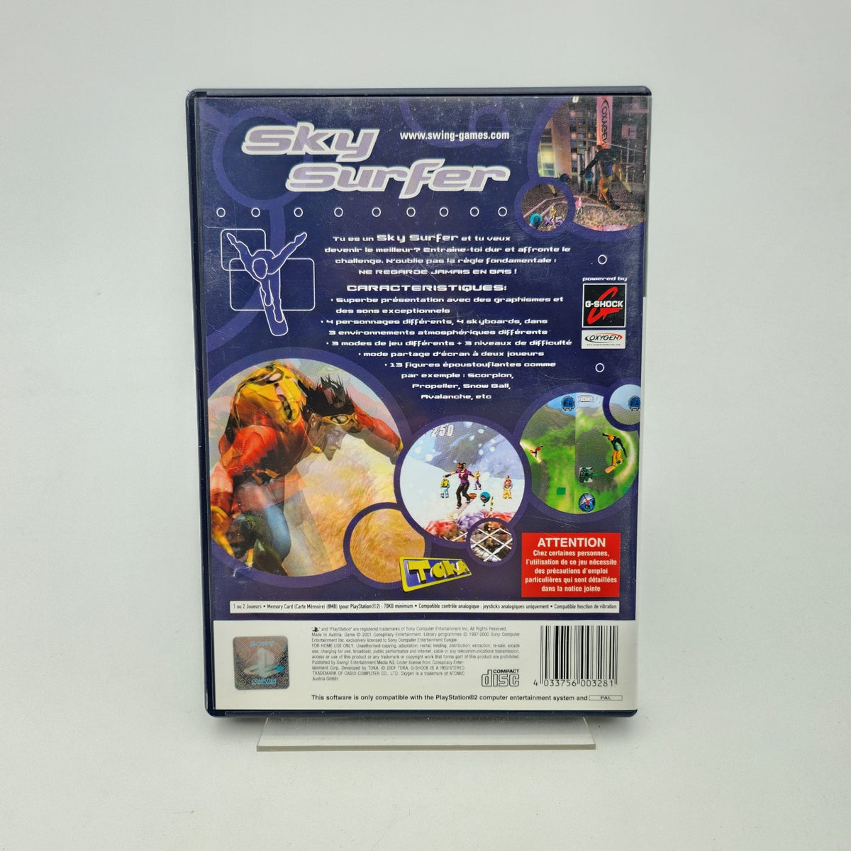SKY SURFER - PLAYSTATION 2 - Strike Games