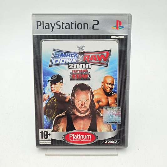 SMACKDOWN VS RAW 2008 - PLAYSTATION 2 - Strike Games