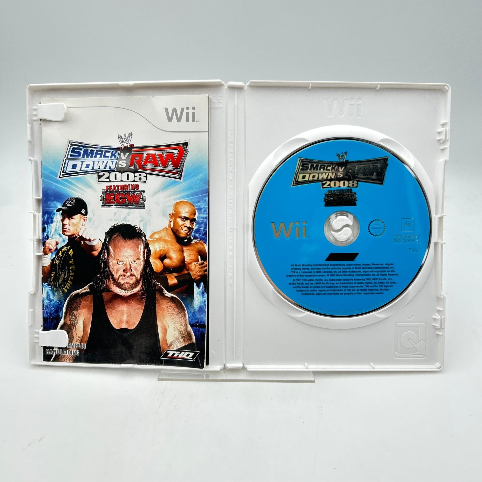 SMACKDOWN VS RAW 2008 - WII - Strike Games