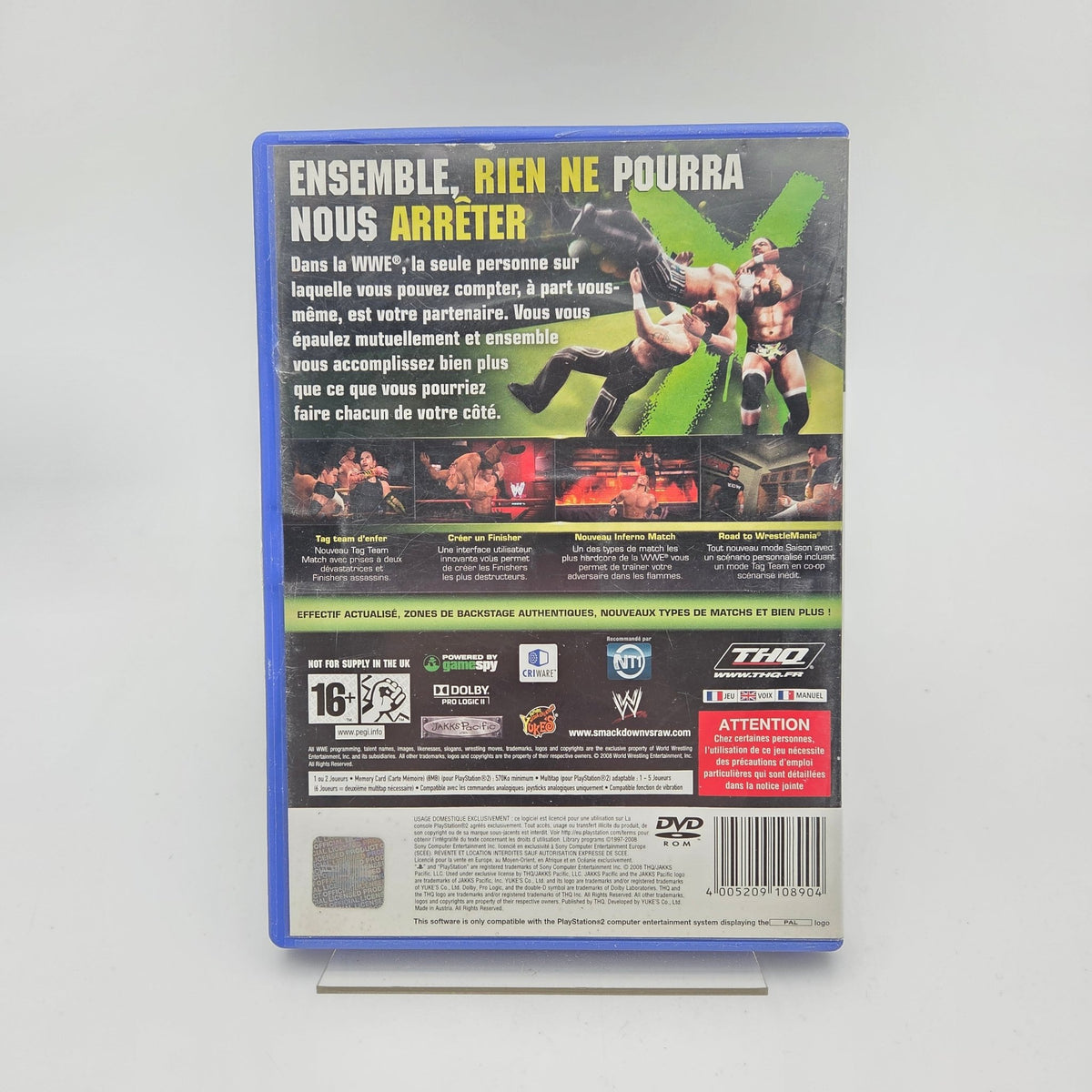 SmackDown vs Raw 2009 - Playstation 2 - Strike Games