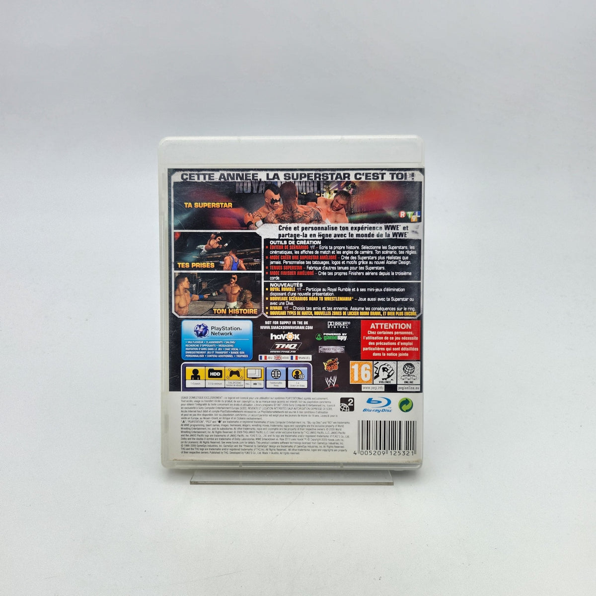 SMACKDOWN VS RAW 2010 - PLAYSTATION 3 - Strike Games