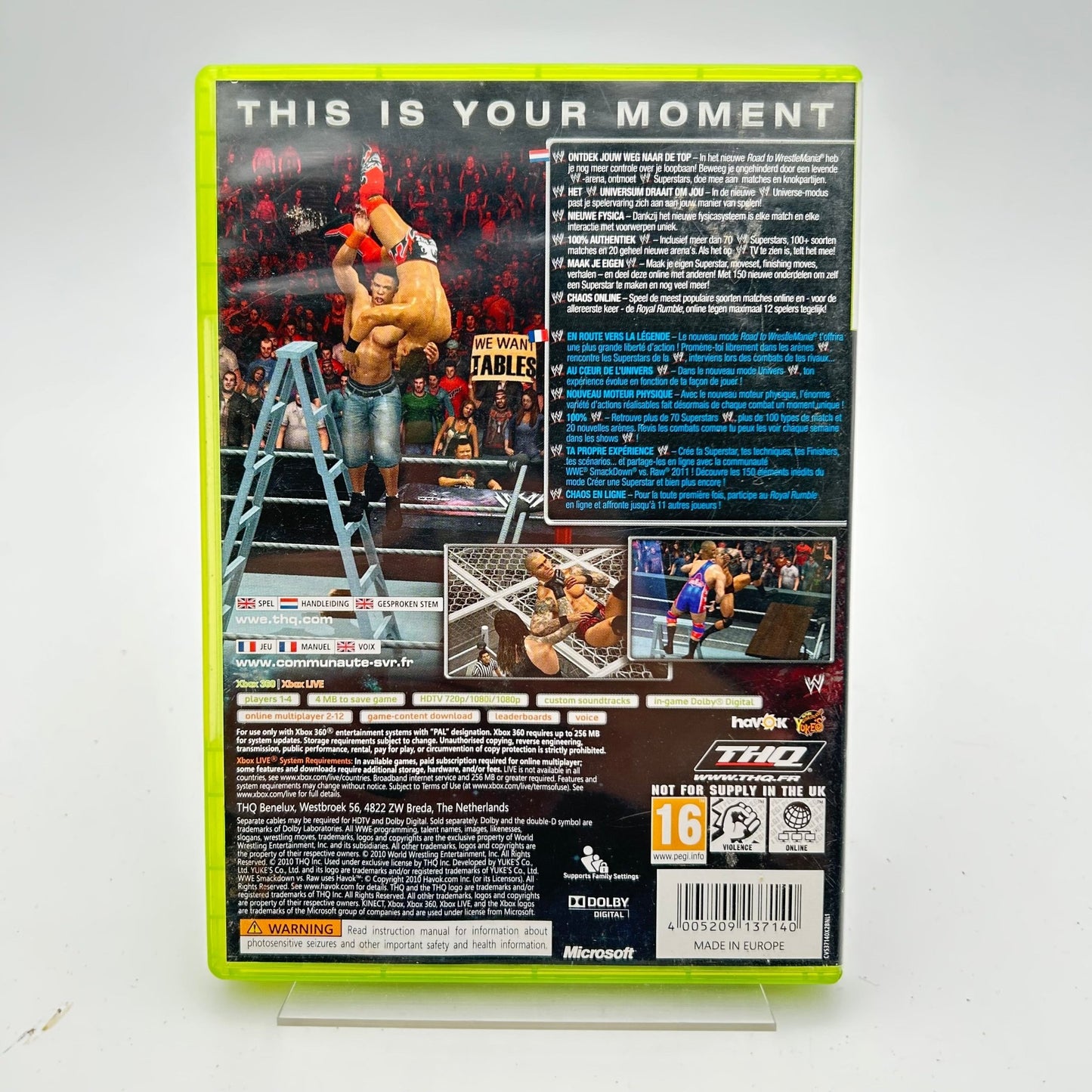 SMACKDOWN VS RAW 2011 - XBOX 360 - Strike Games