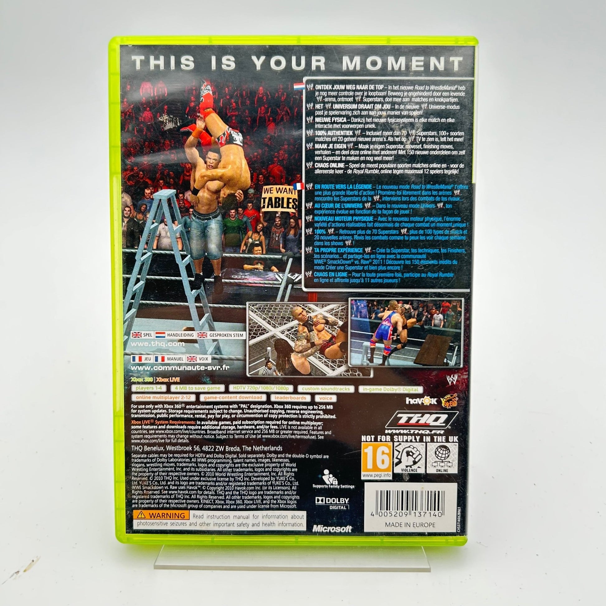 SMACKDOWN VS RAW 2011 - XBOX 360 - Strike Games