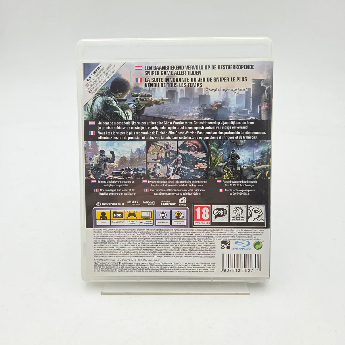 SNIPER GHOST WARRIOR 2 - PLAYSTATION 3 - Strike Games