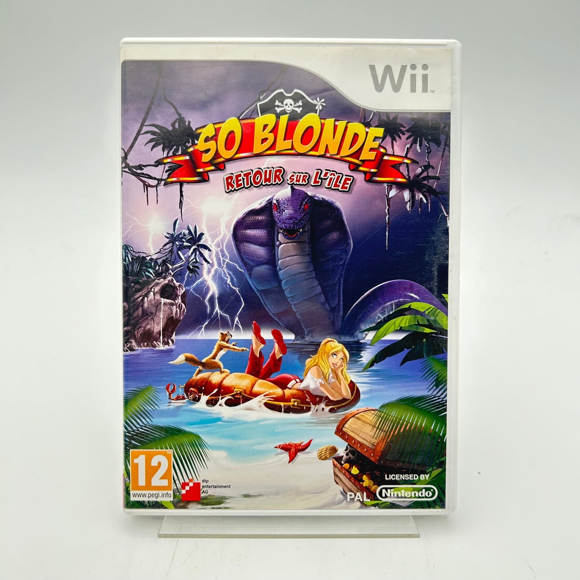 SO BLONDE RETOUR SUR L ILE - WII - Strike Games