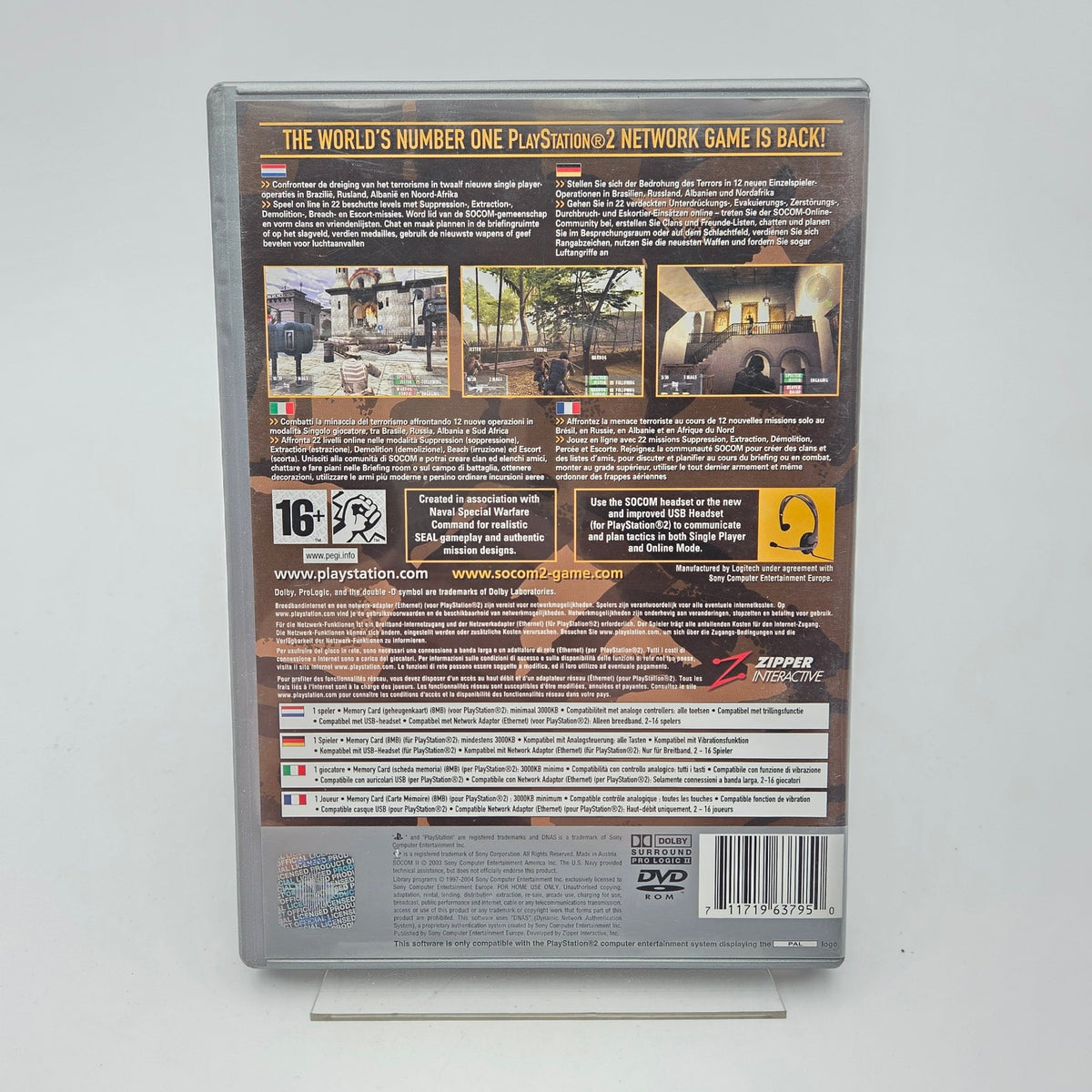 SOCOM 2 - PLAYSTATION 2 - Strike Games