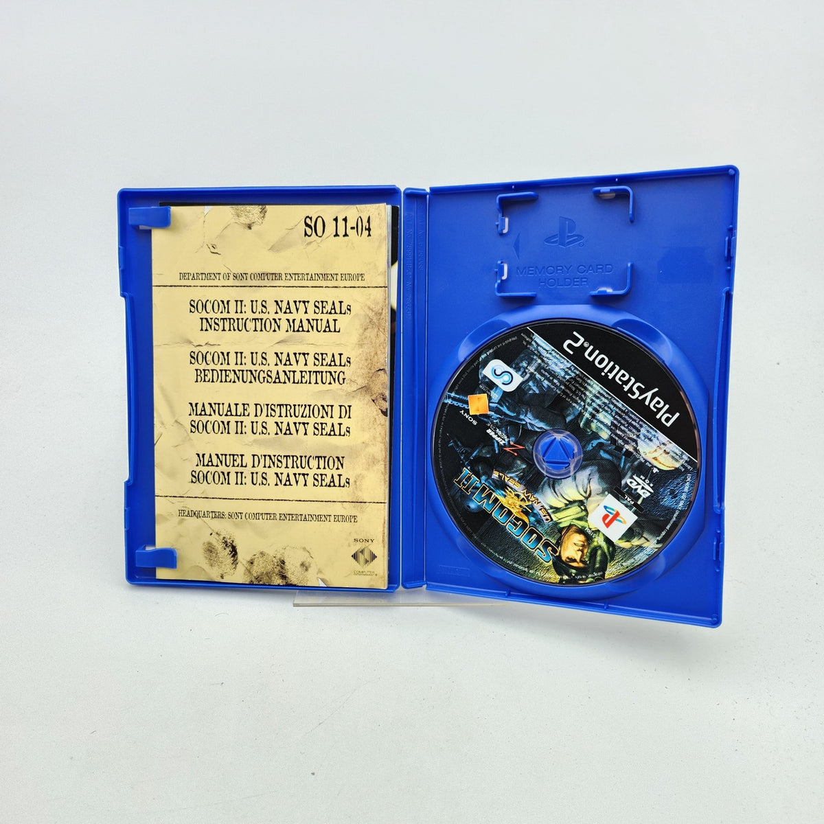 SOCOM 2 US NAVY SEALS - PLAYSTATION 2 - Strike Games