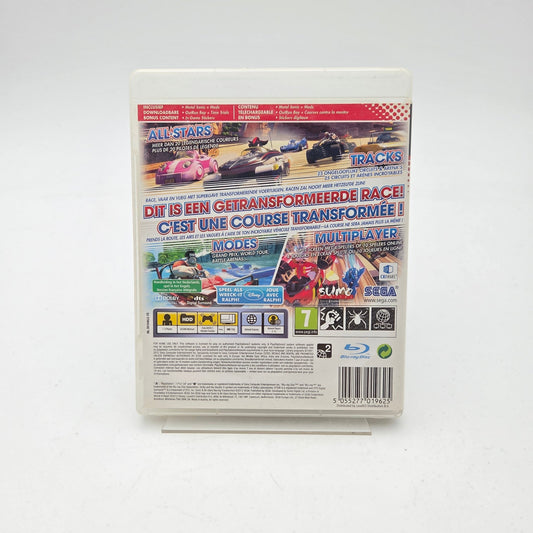 SONIC ALL-STAR RACING TRANSFORMED - PLAYSTATION 3 - Strike Games