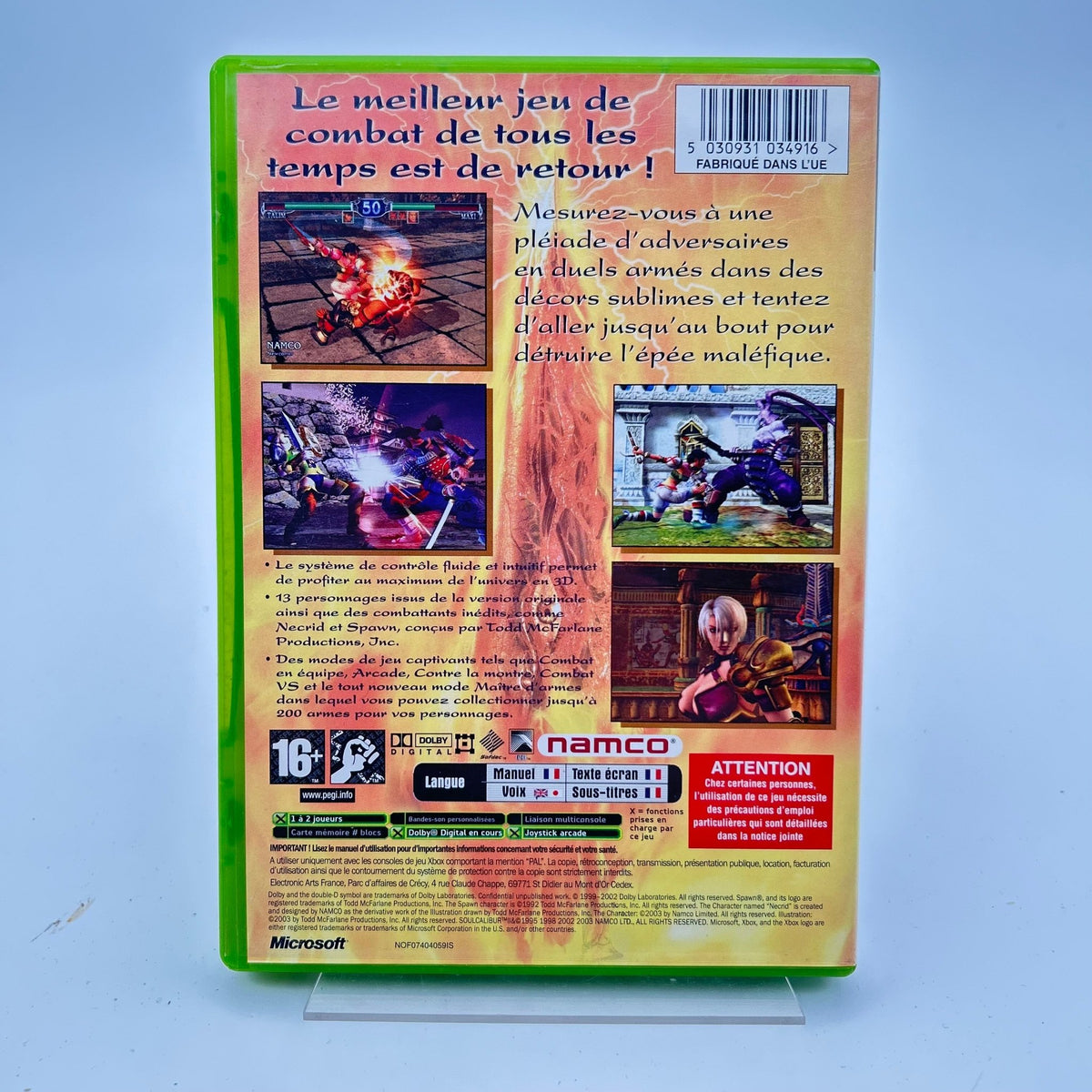 SOULCALIBUR II - XBOX - Strike Games