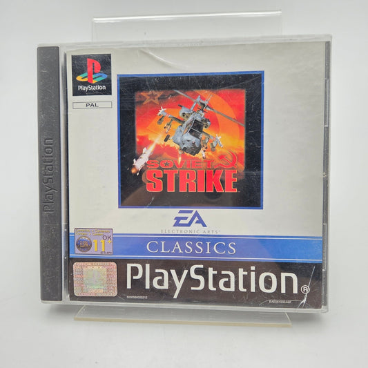 SOVIET STRIKE - PLAYSTATION 1 - Strike Games