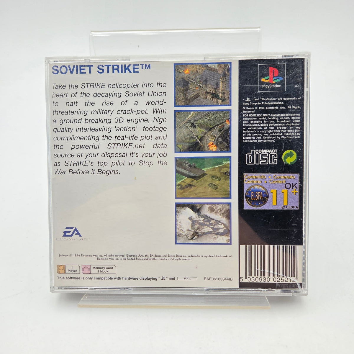 SOVIET STRIKE - PLAYSTATION 1 - Strike Games