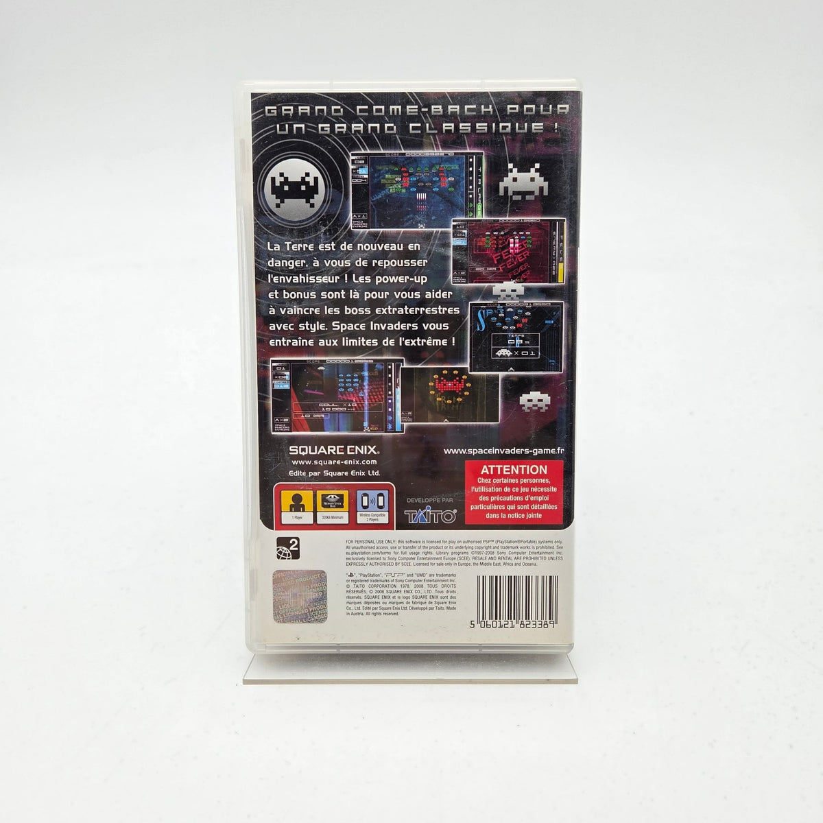 SPACE INVADERS EXTREME - PLAYSTATION PORTABLE - Strike Games