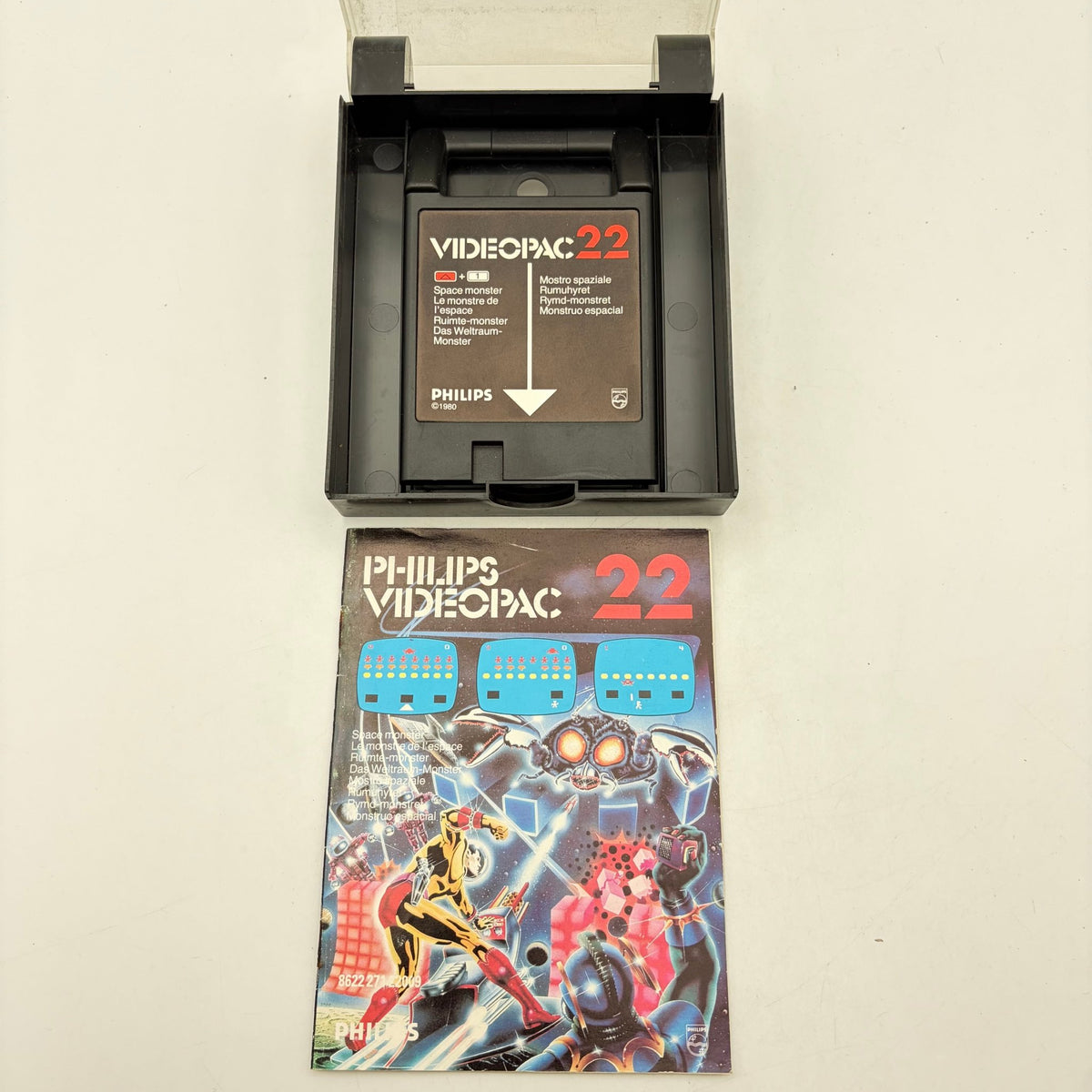 SPACE MONSTER (VIDEOPAC 22) - PHILIPS VIDEOPAC - Strike Games