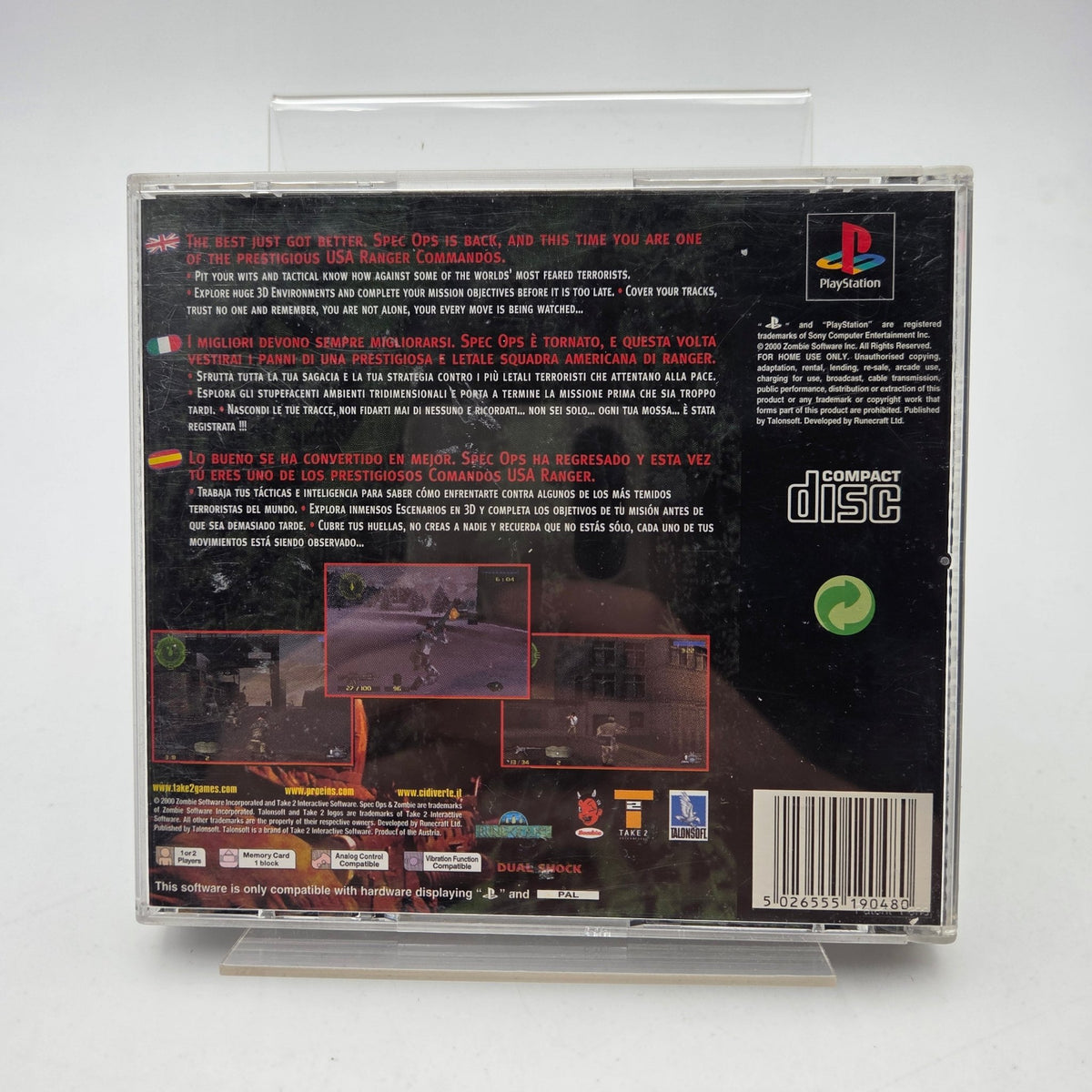 SPEC OPS RANGER ELITE - PLAYSTATION 1 - Strike Games