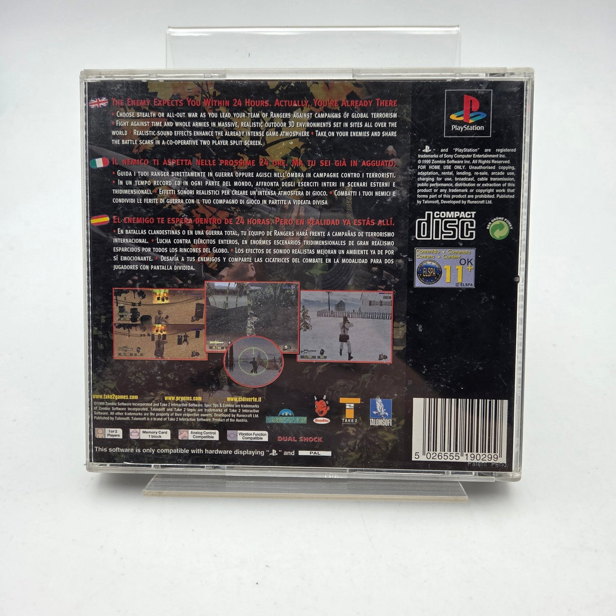 SPEC OPS STEALTH PATROL - PLAYSTATION 1 - Strike Games