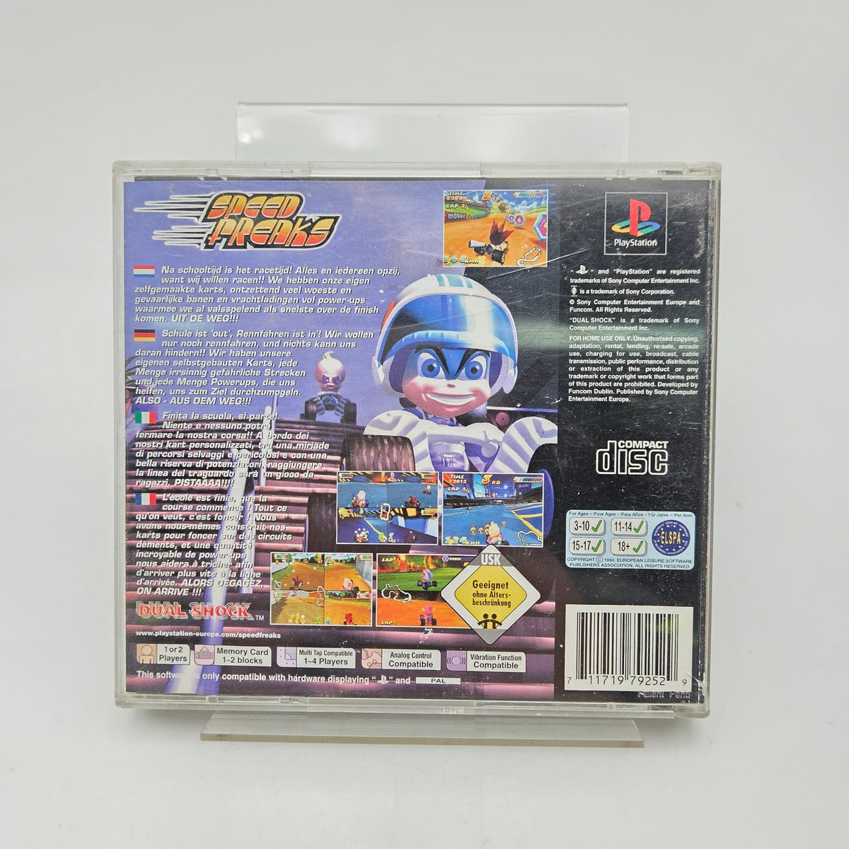 SPEED FREAKS - PLAYSTATION 1 - Strike Games