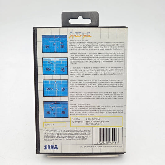 SpeedBall - Master System - Strike Games