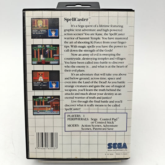 SPELLCASTER - MASTER SYSTEM - Strike Games