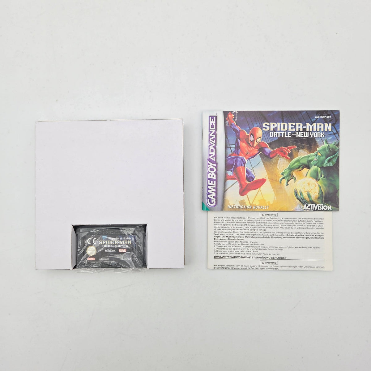 Spider-Man Battle for New York - Gameboy Advance - Strike Games