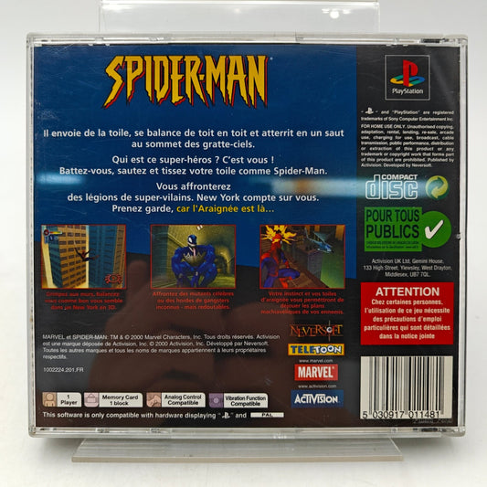 SPIDER-MAN - PLAYSTATION 1 - Strike Games