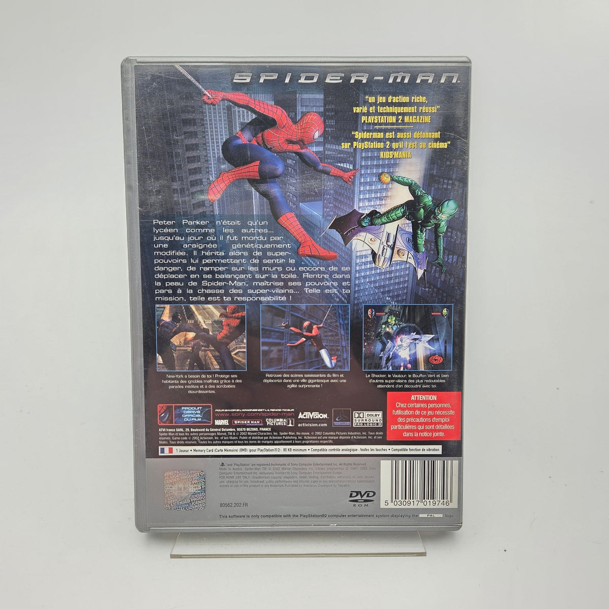 SPIDER-MAN - PLAYSTATION 2 - Strike Games