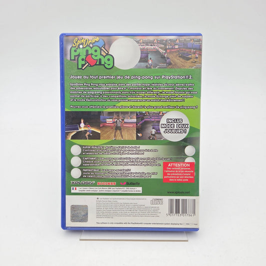 Spin Drive Ping Pong - Playstation 2 - Strike Games