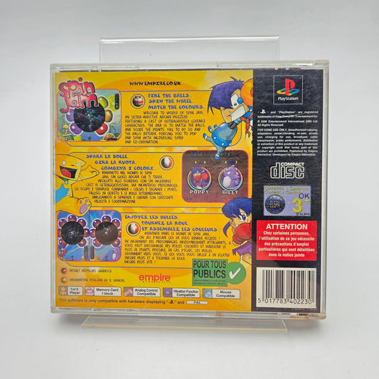 SPIN JAM - PLAYSTATION 1 - Strike Games