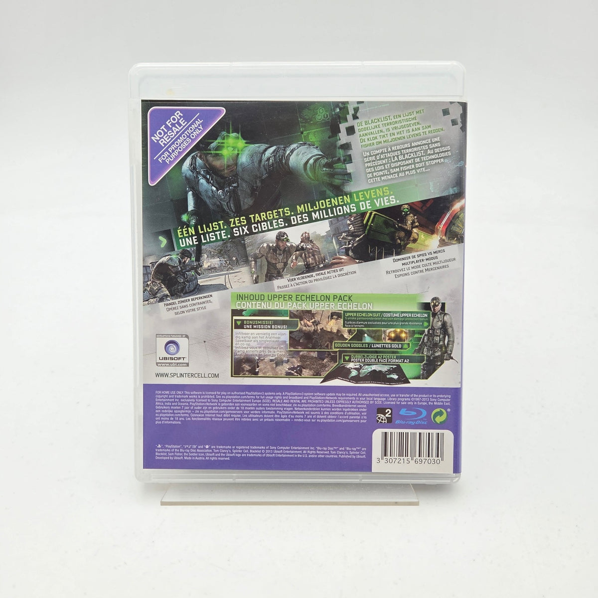 SPLINTER CELL BLACKLIST (NOT FOR SALE) - PLAYSTATION 3 - Strike Games