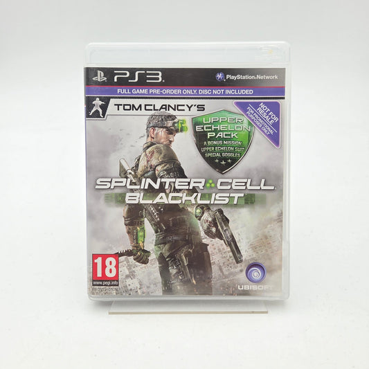 SPLINTER CELL BLACKLIST (NOT FOR SALE) - PLAYSTATION 3 - Strike Games