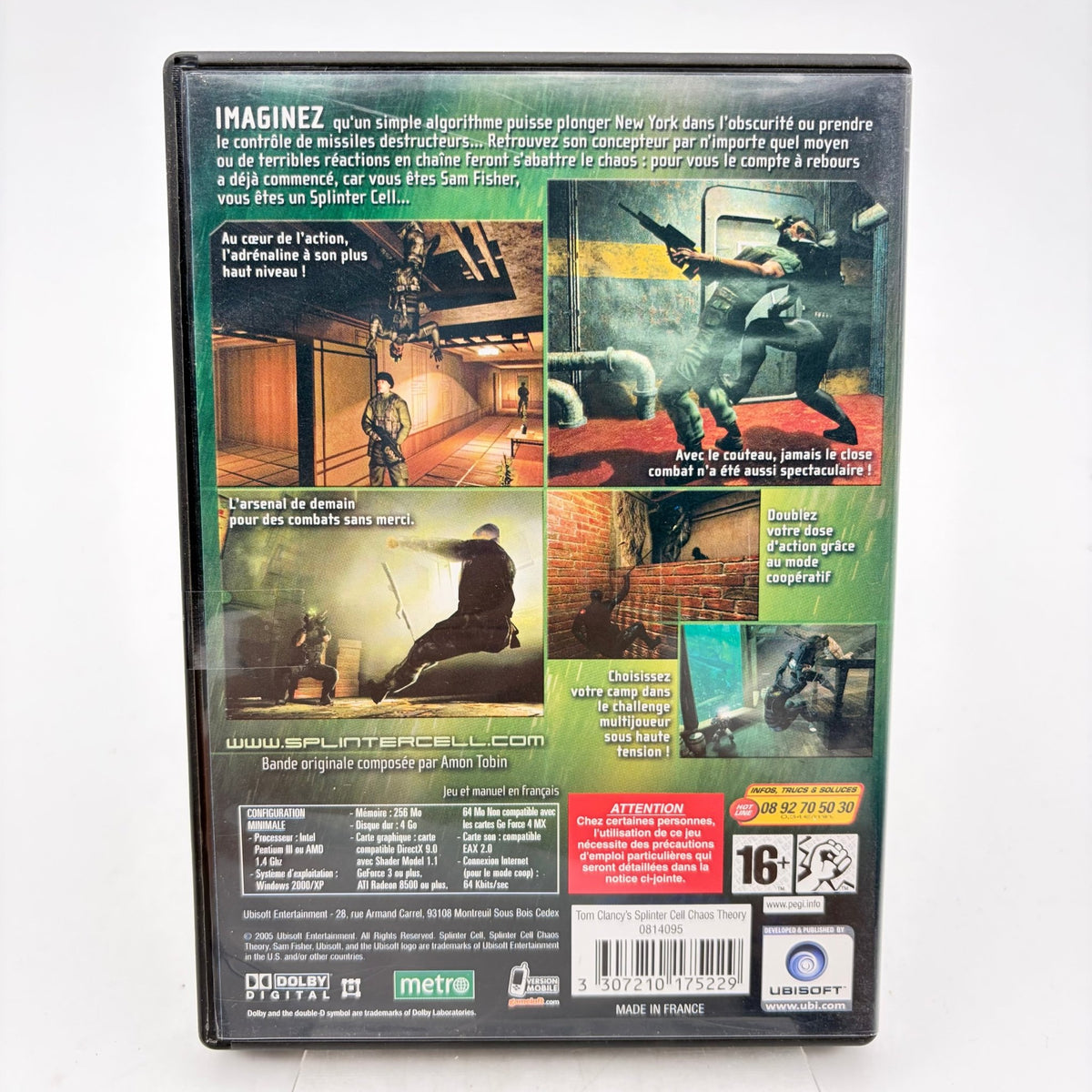 SPLINTER CELL: CHAOS THEORY - PC - Strike Games