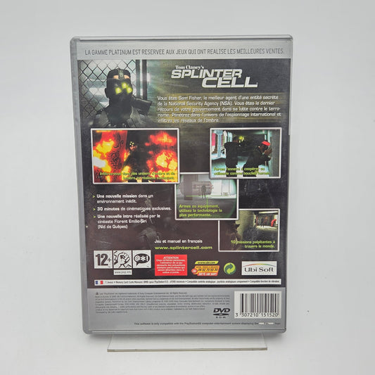 SPLINTER CELL - PLAYSTATION 2 - Strike Games