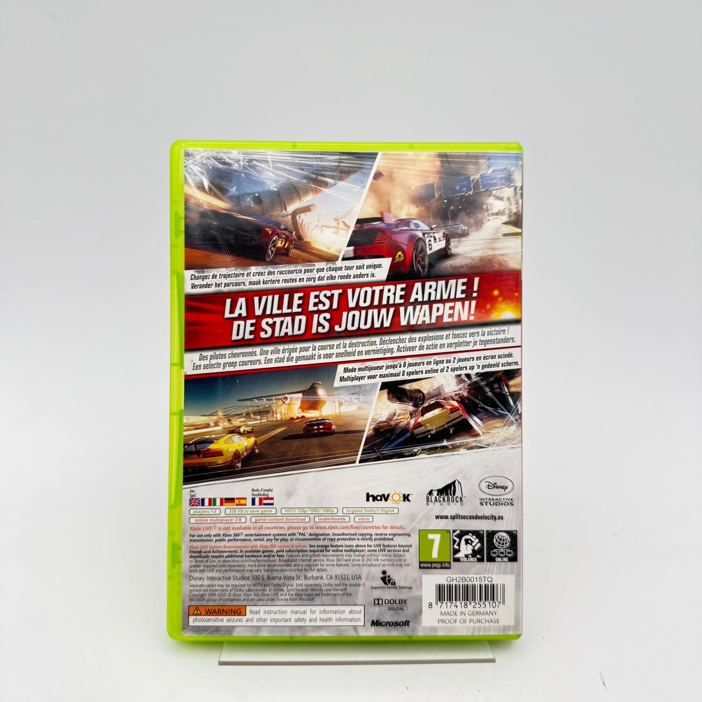 SPLIT SECOND VELOCITY - XBOX 360 - Strike Games