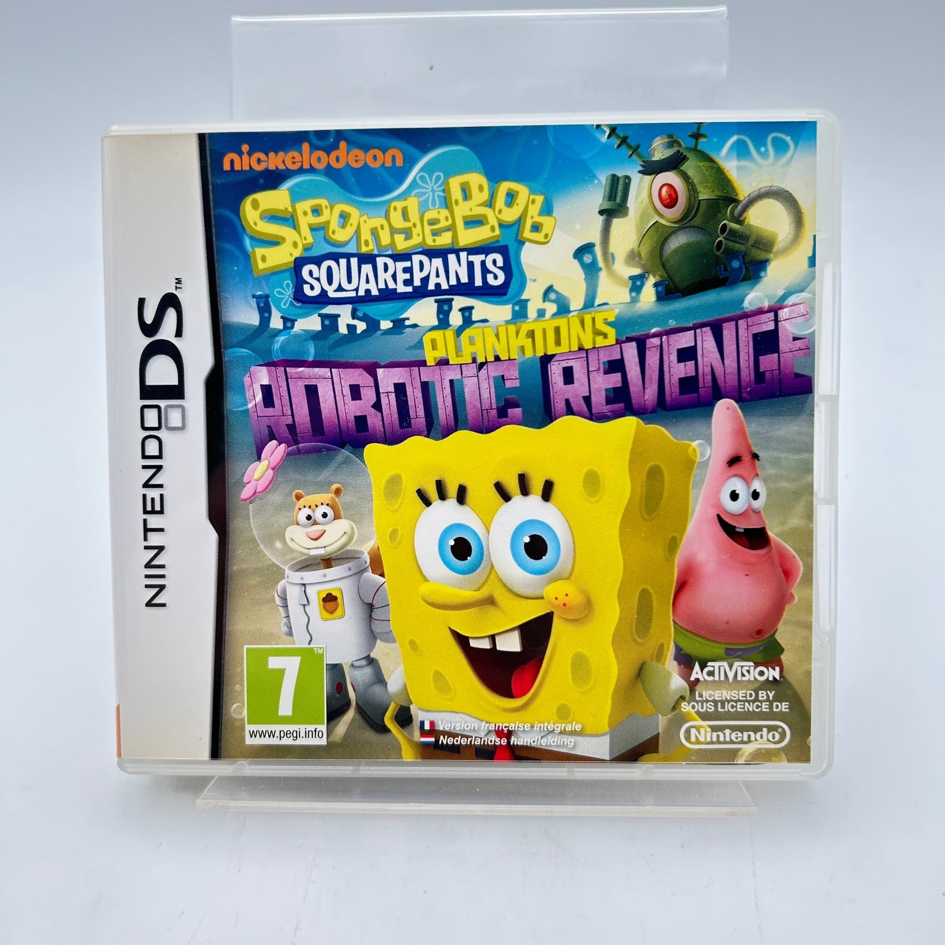 SPONGEBOB SUAREPANTS PLANKTON ROBOTIC REVENGE - NINTENDO DS - Strike Games